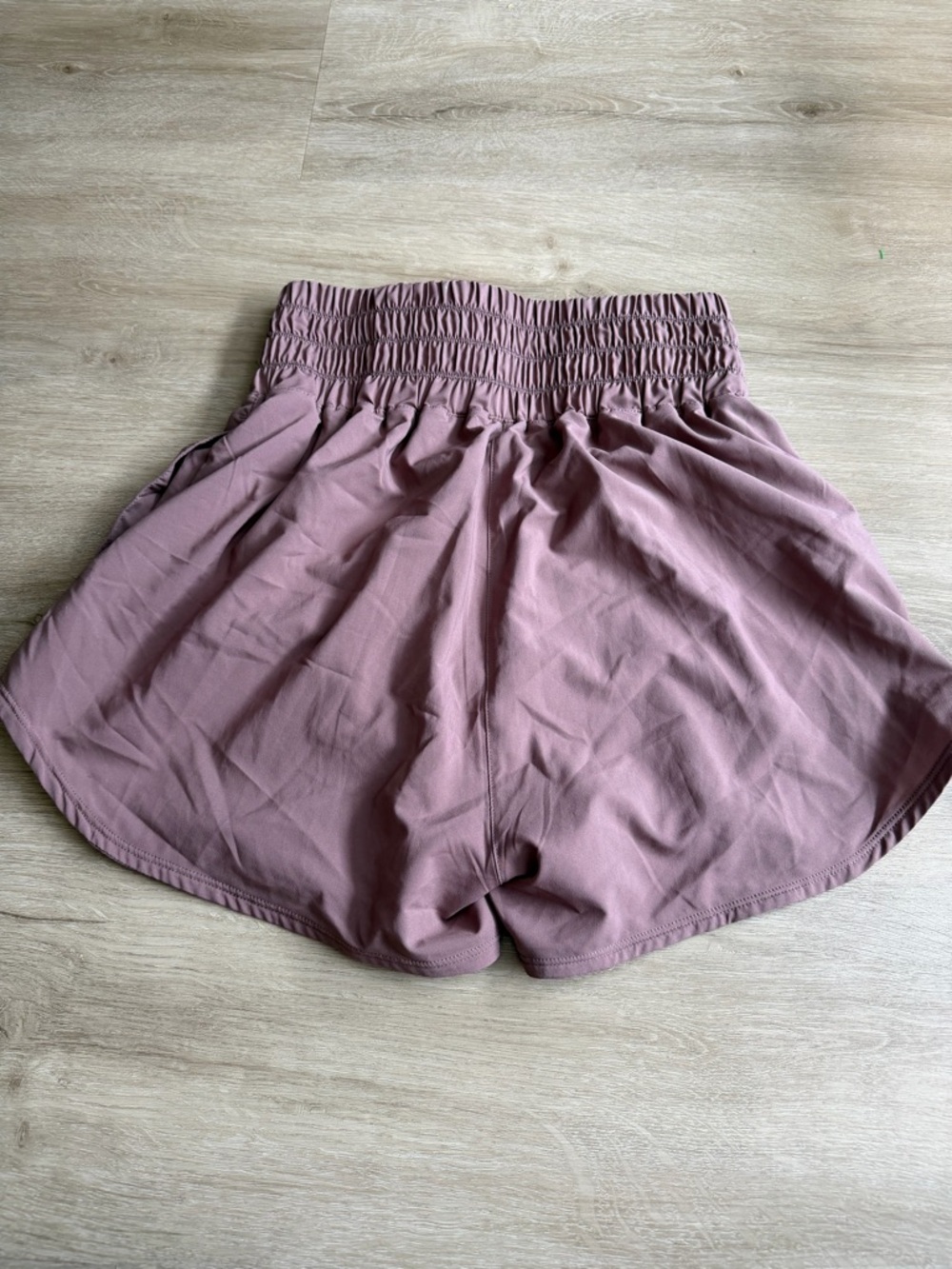Nike Dri-FIT One Womens Size Medium Ultra High-Waisted Mauve - Picture 7 of 8